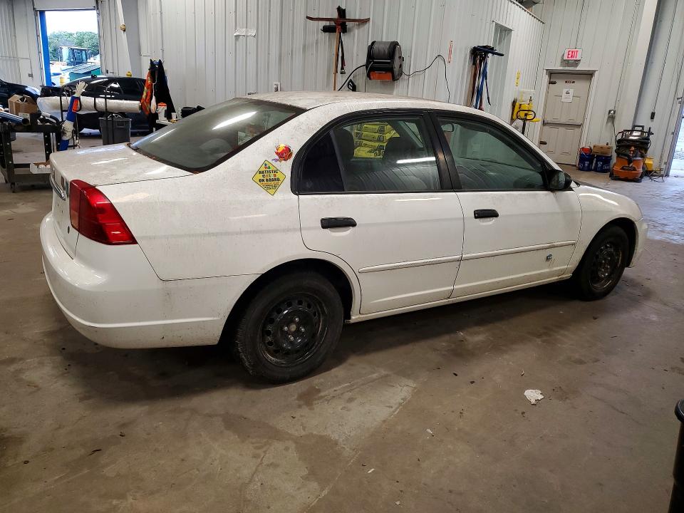 Photo 3 from auction – 2001 HONDA CIVIC with VIN 2HGES15501H599331