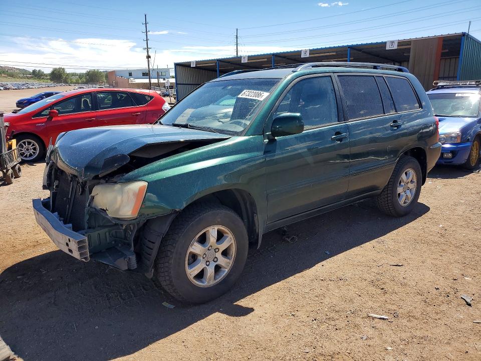 2002 TOYOTA HIGHLANDER - Търг №67322086