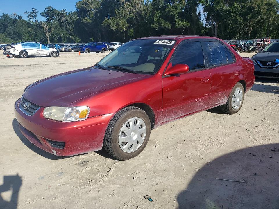 TOYOTA COROLLA 2001 with VIN 2T1BR12E41C449346 - Photo from auction