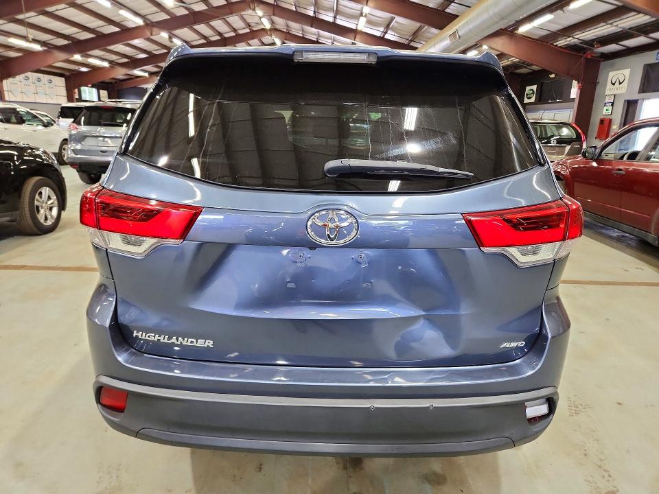 Photo 6 from auction – 2019 TOYOTA HIGHLANDER with VIN 5TDBZRFH3KS986561