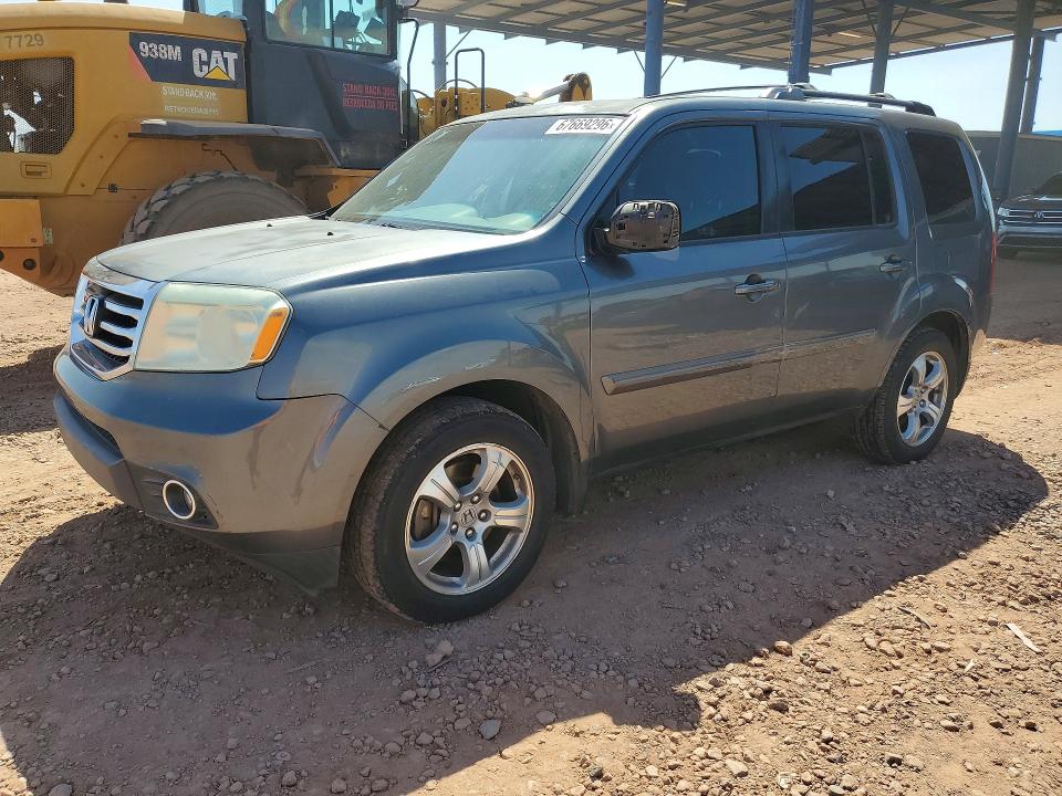 HONDA PILOT 2013 with VIN 5FNYF3H45DB020181 - Photo from auction