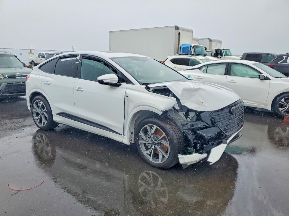 Photo 4 from auction – 2025 AUDI Q4 E-TRON with VIN WA12UBFZ4SP040830