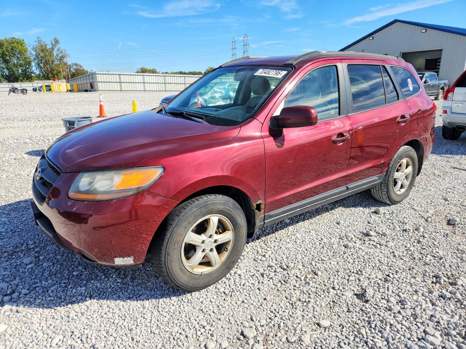 HYUNDAI SANTA FE 2008 with VIN 5NMSG13D38H154710 - Photo from auction