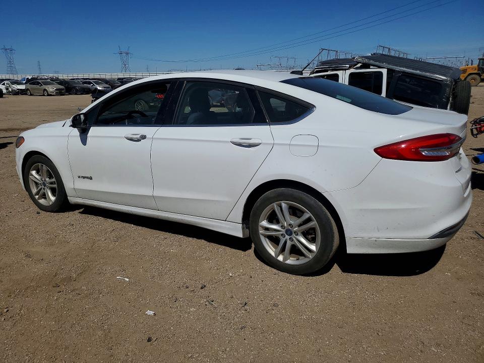 Photo 2 from auction – 2018 FORD FUSION with VIN 3FA6P0LUXJR116317
