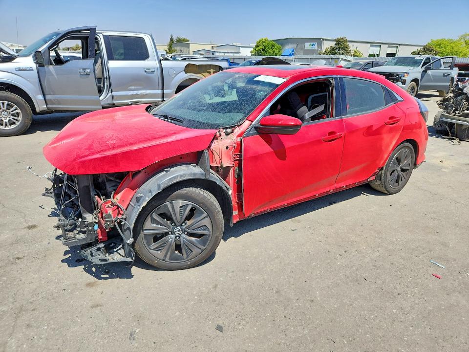 HONDA CIVIC 2017 with VIN SHHFK7H5XHU407669 - Photo from auction