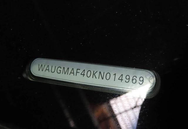 Foto 10 de la subasta – 2019 AUDI A4 con VIN WAUGMAF40KN014969