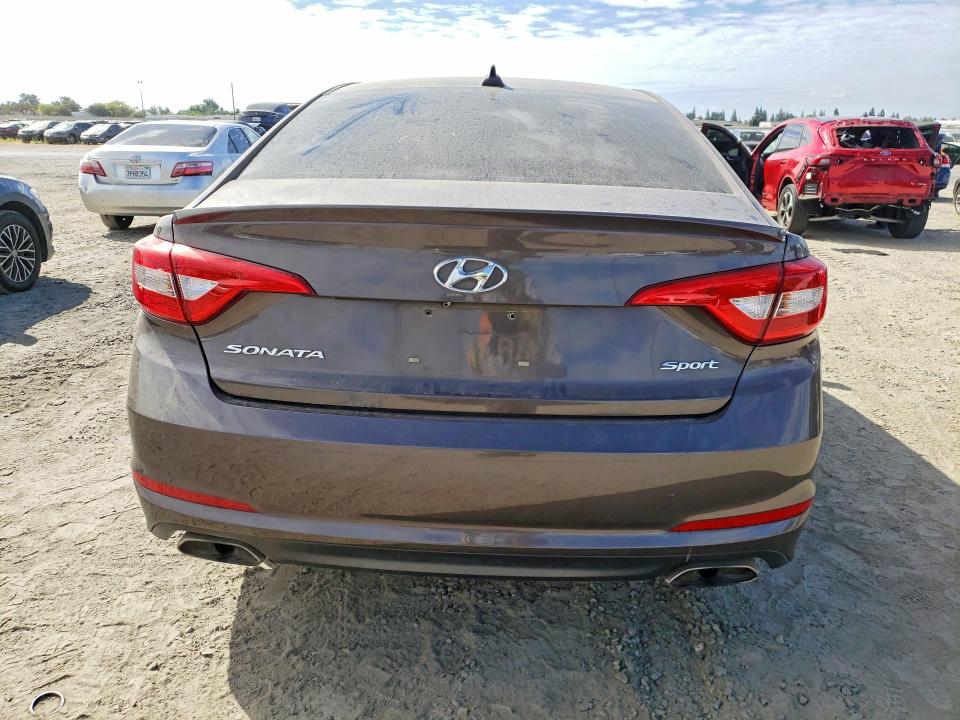 Photo 6 from auction – 2017 HYUNDAI SONATA with VIN 5NPE34AF3HH475485