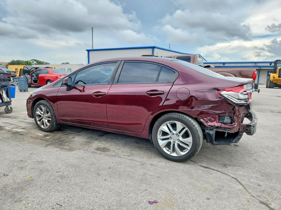 Photo 2 from auction – 2013 HONDA CIVIC with VIN 19XFB2F55DE260961