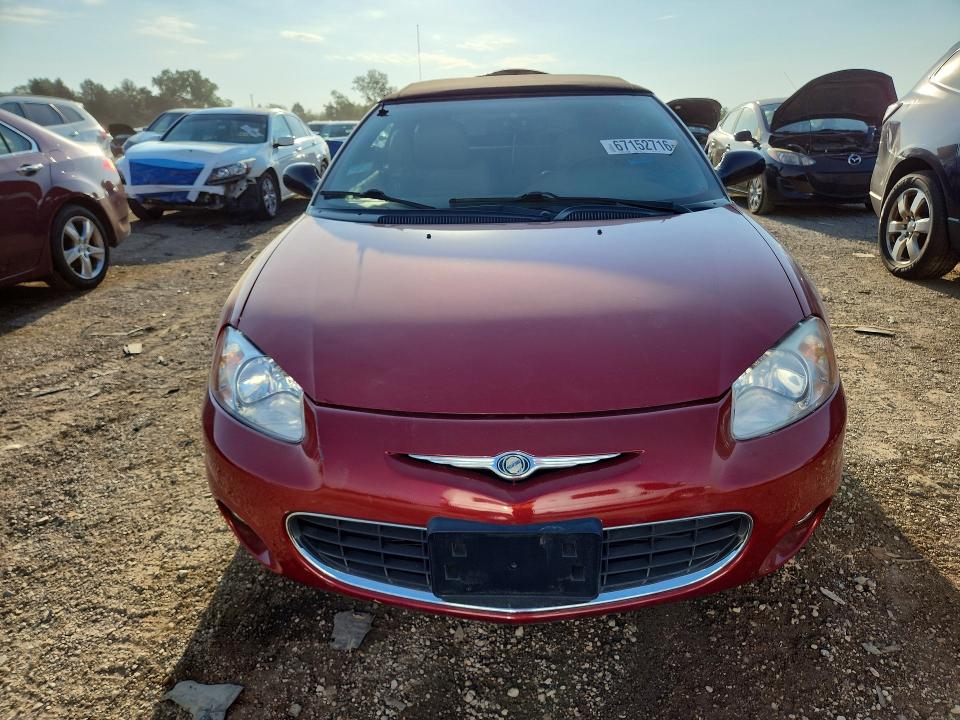 Photo 5 from auction – 2002 CHRYSLER SEBRING with VIN 1C3EL55R42N181826