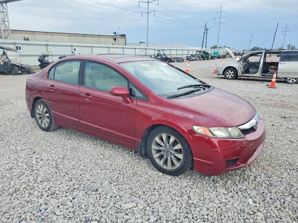 Photo 4 from auction – 2010 HONDA CIVIC with VIN 19XFA1F86AE030431