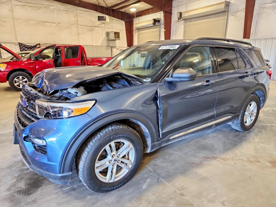 FORD EXPLORER 2020 with VIN 1FMSK8DH0LGB05694 - Photo from auction