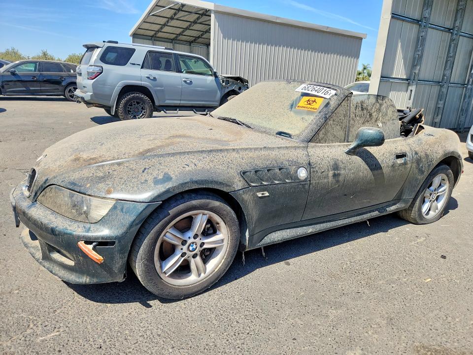BMW Z3 2000 with VIN 4USCH9341YLF84778 - Photo from auction