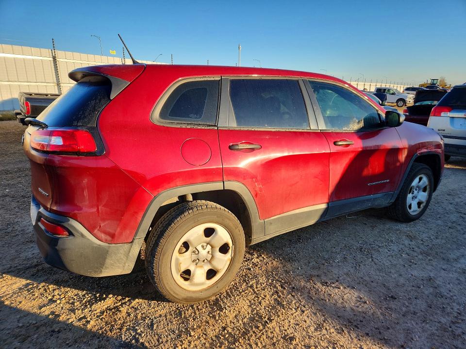 Photo 3 from auction – 2014 JEEP CHEROKEE with VIN 1C4PJLAB1EW322471
