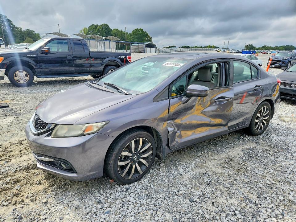 HONDA CIVIC 2015 with VIN 2HGFB2F97FH539226 - Photo from auction
