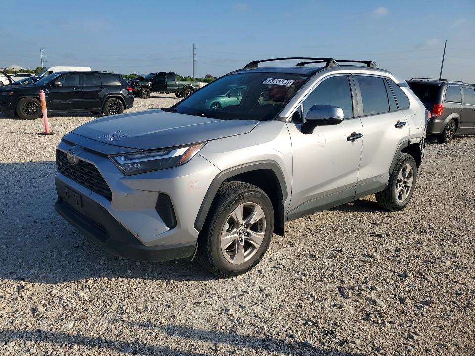 TOYOTA RAV4 2022 with VIN 2T3RWRFVXNW139214 - Photo from auction