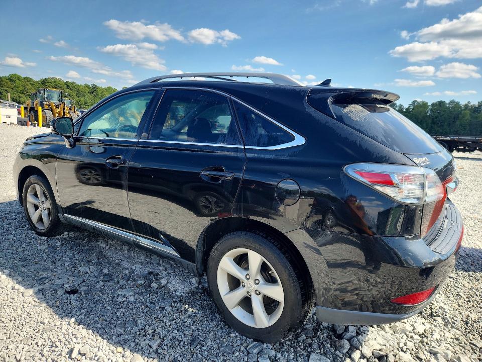 Photo 2 from auction – 2012 LEXUS RX with VIN 2T2BK1BA3CC152200