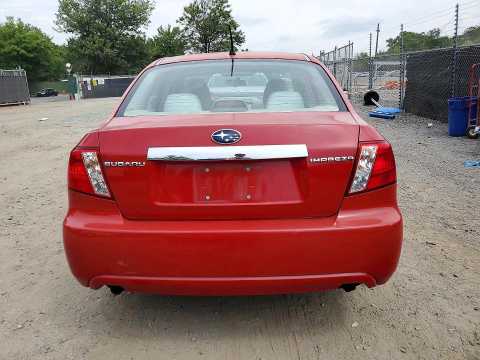 Photo 6 from auction – 2008 SUBARU IMPREZA with VIN JF1GE61668H503024