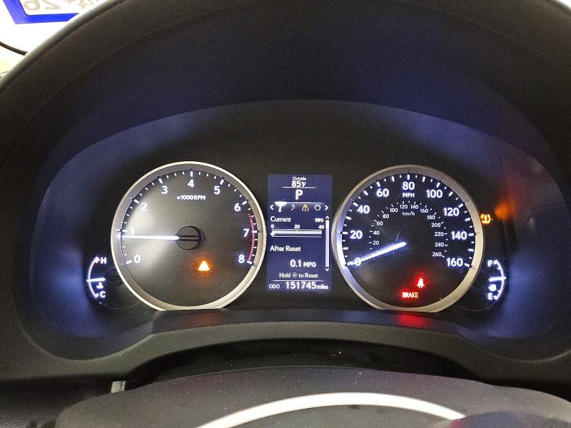 Photo 9 from auction – 2015 LEXUS IS with VIN JTHBF1D24F5082270