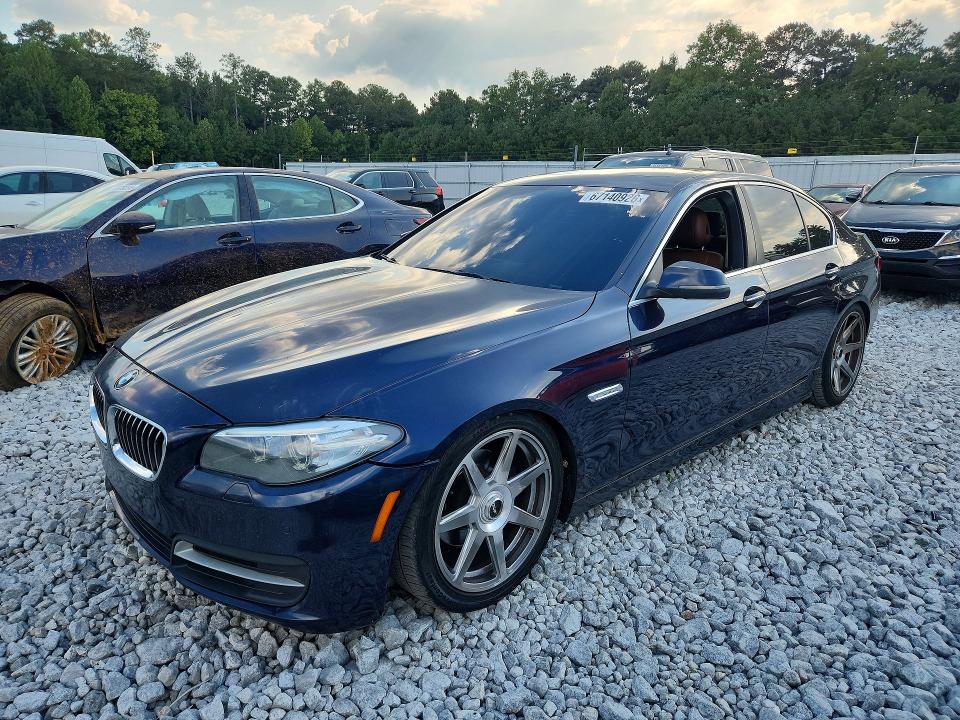 BMW 528 2014 with VIN WBA5A5C54ED500697 - Photo from auction