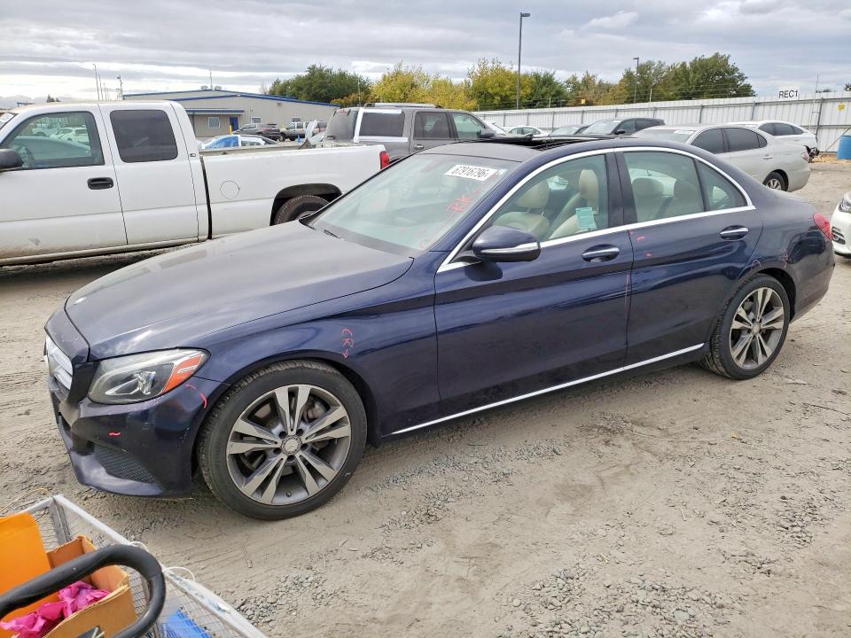 Photo 1 from auction – 2015 MERCEDES-BENZ C with VIN 55SWF4JB8FU045969