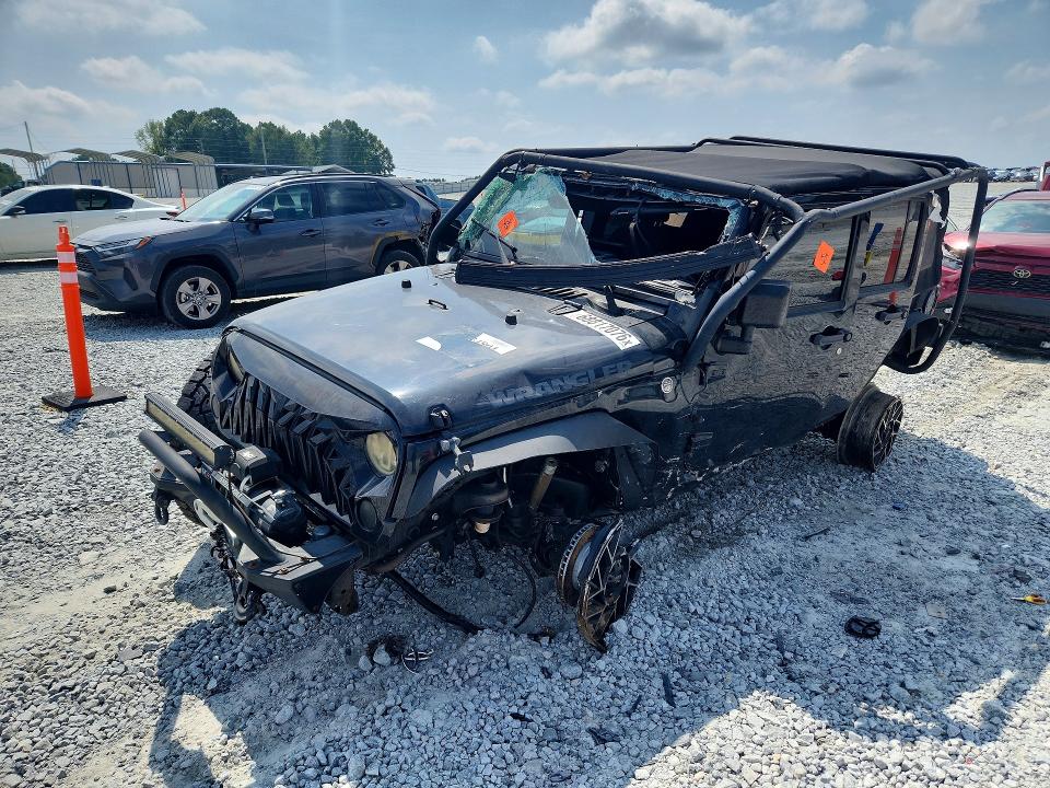 JEEP WRANGLER UNLIMITED 2016 con VIN 1C4BJWDG3GL102790 - Foto de la subasta