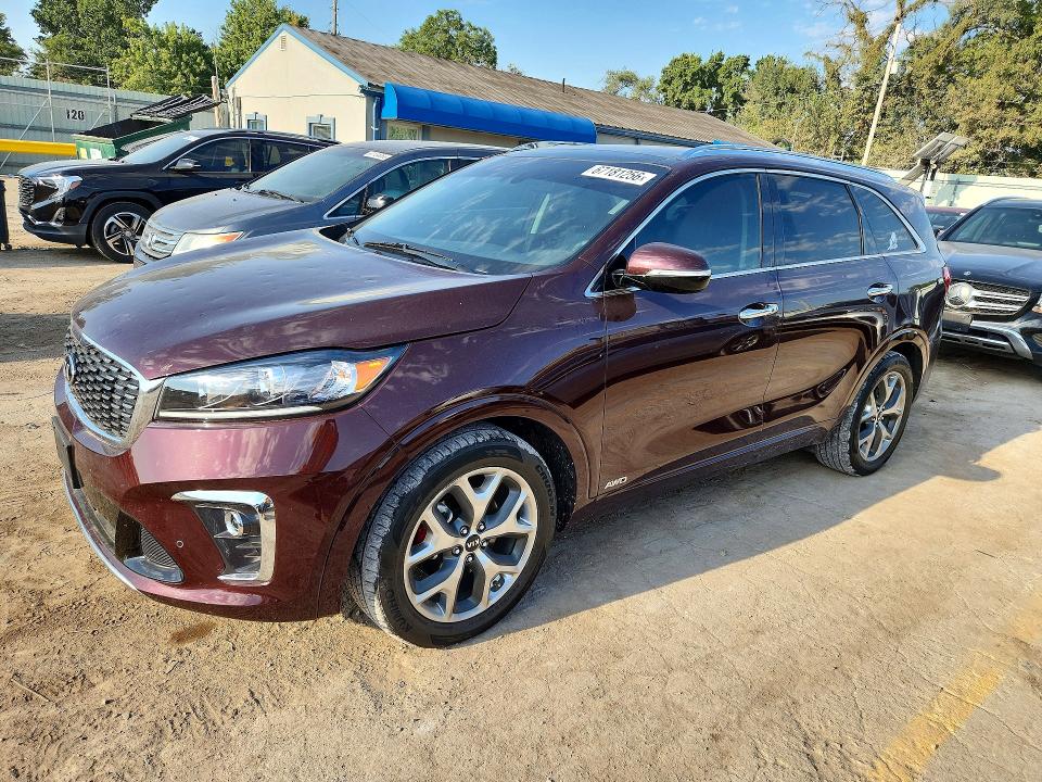 Photo 1 from auction – 2019 KIA SORENTO with VIN 5XYPKDA52KG464348