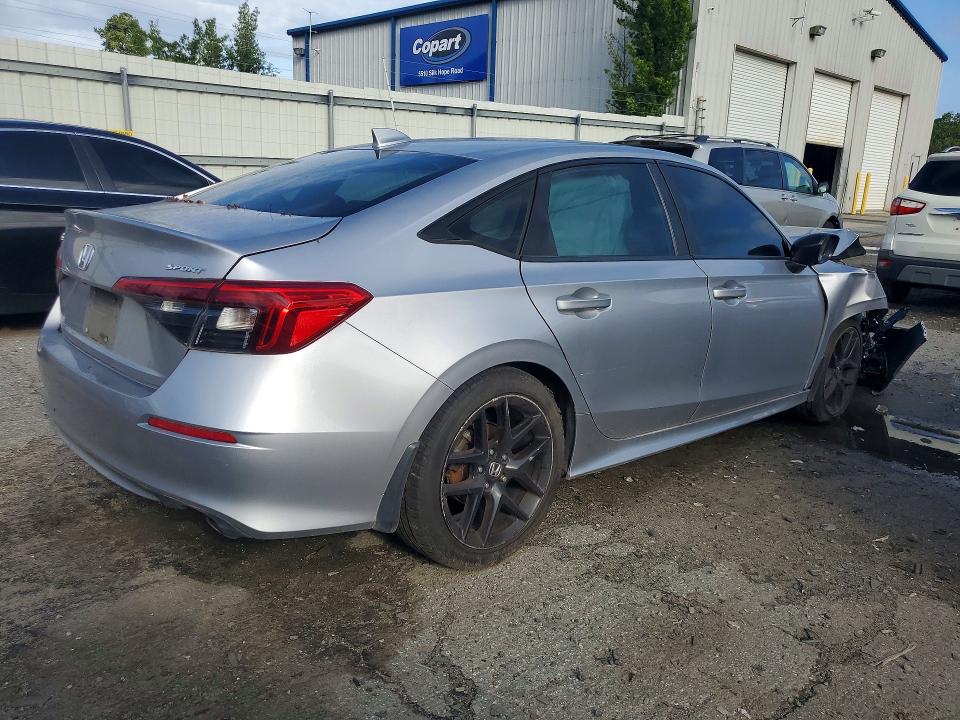 Photo 3 from auction – 2022 HONDA CIVIC with VIN 2HGFE2F58NH515469