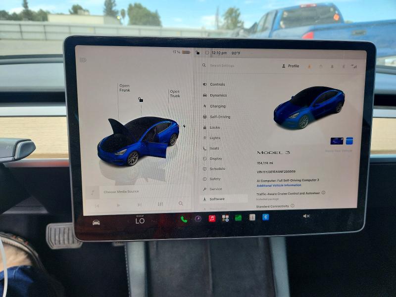 صورة رقم 9 من المزاد - 2022 TESLA MODEL 3 مع VIN 5YJ3E1EA5NF288869