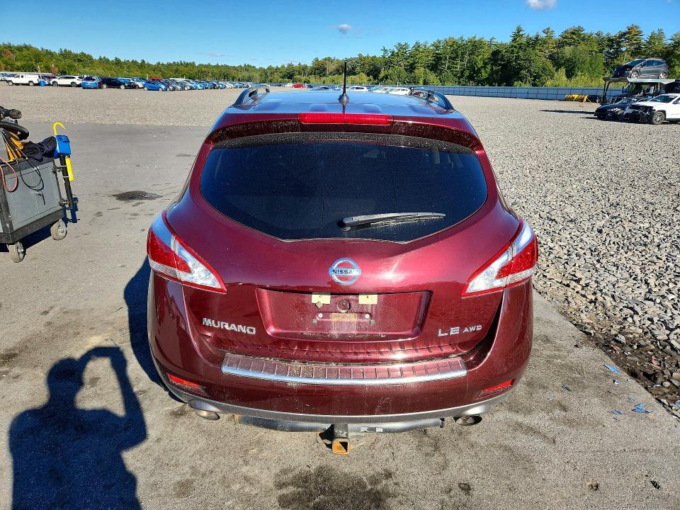 Photo 6 from auction – 2012 NISSAN MURANO with VIN JN8AZ1MW8CW219924