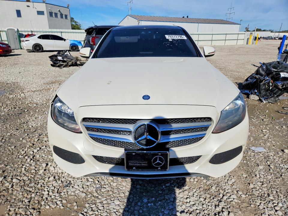Снимка 5 от търг – 2017 MERCEDES-BENZ C с VIN WDDWF4KB6HR226684