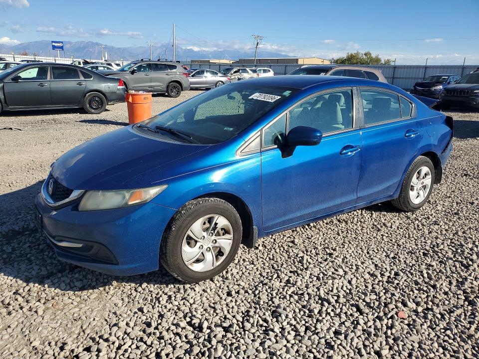 Photo 1 from auction – 2014 HONDA CIVIC with VIN 19XFB2F55EE078050
