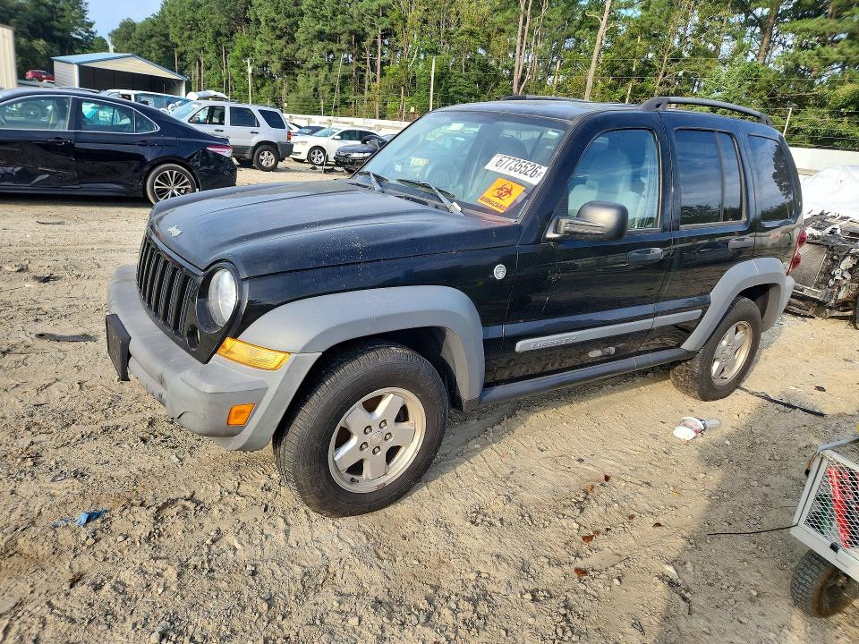 JEEP LIBERTY 2005 with VIN 1J4GL48K35W626210 - Photo from auction