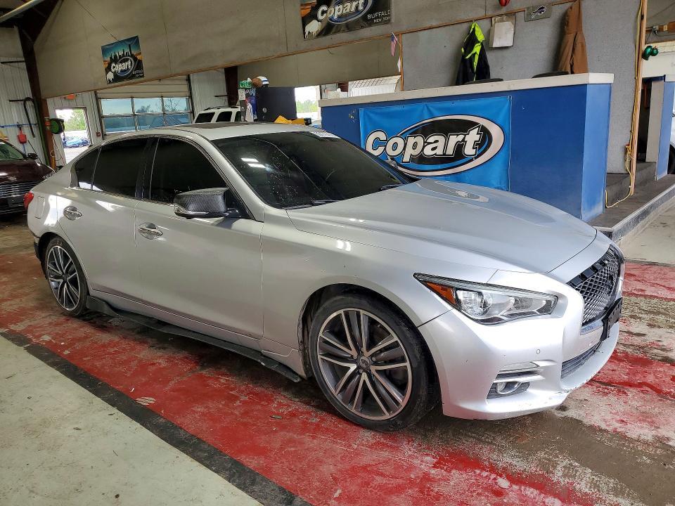 Photo 4 from auction – 2014 INFINITI Q50 with VIN JN1BV7AR9EM697476