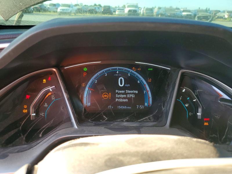 Photo 9 from auction – 2020 HONDA CIVIC with VIN 19XFC1F3XLE200680