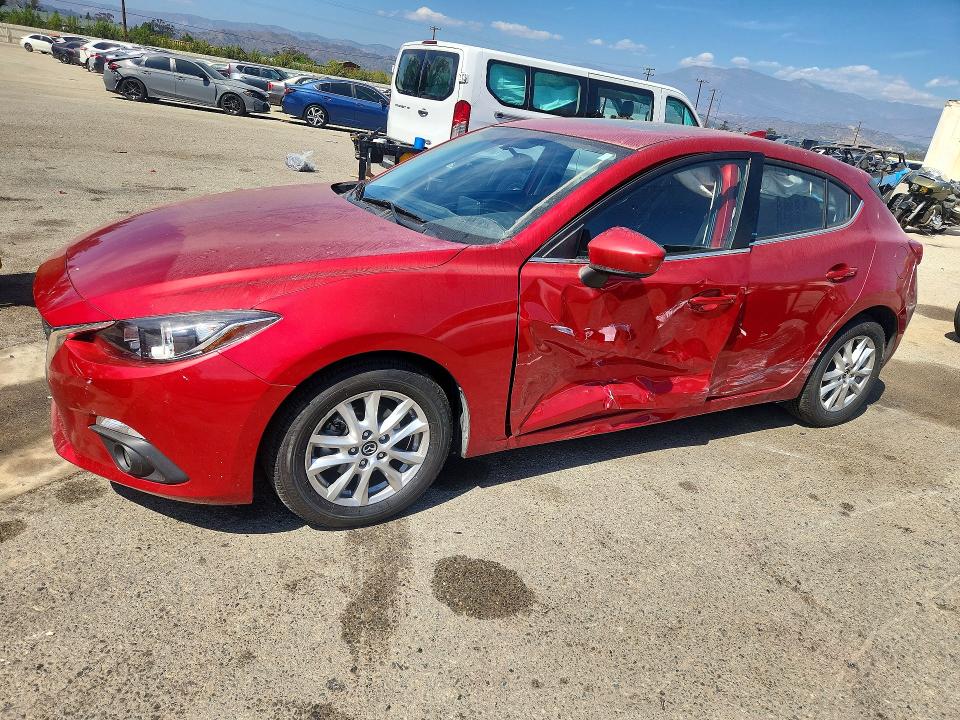 Photo 1 from auction – 2015 MAZDA 3 with VIN JM1BM1L78F1274898