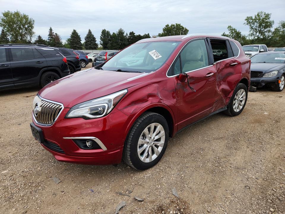 Снимка 1 от търг – 2017 BUICK ENVISION с VIN LRBFXDSA5HD123959