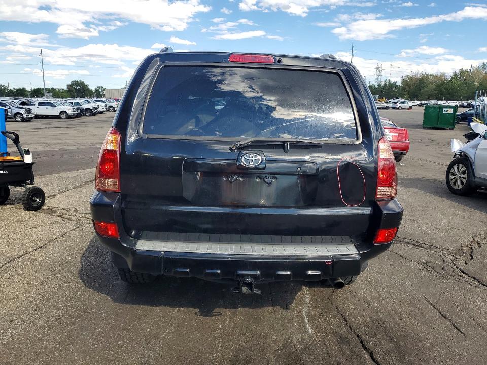 Photo 6 from auction – 2005 TOYOTA 4RUNNER with VIN JTEBU14R958036057