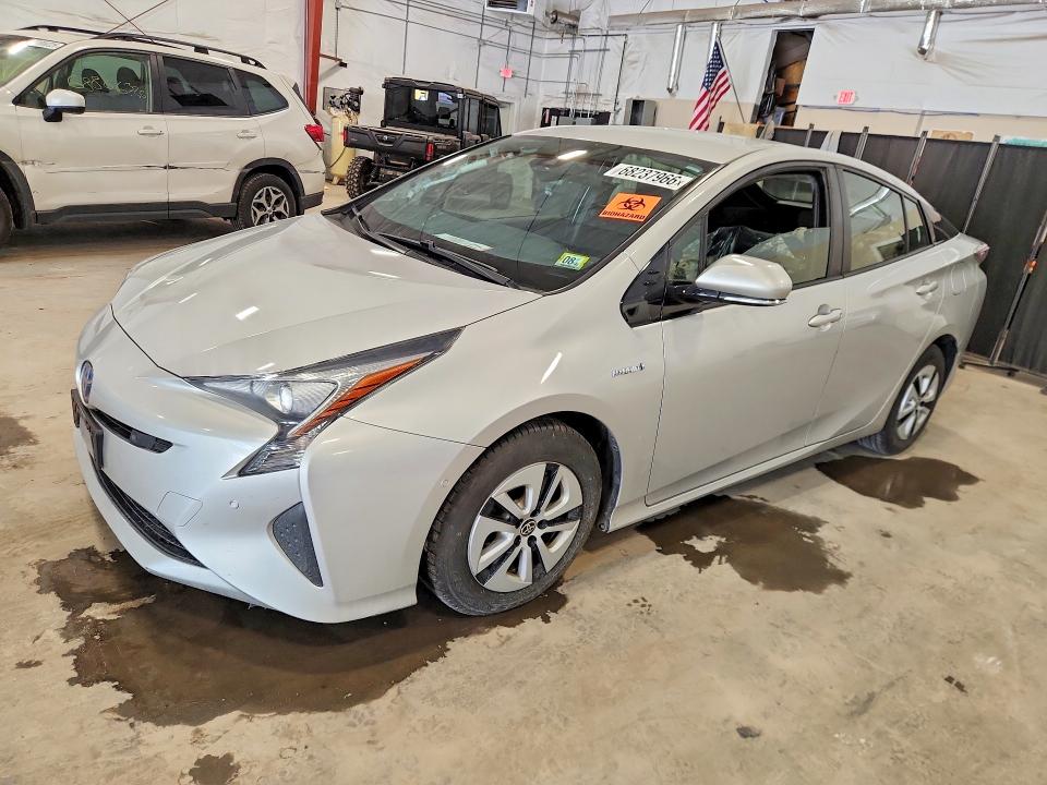 TOYOTA PRIUS 2018 with VIN JTDKBRFU1J3083049 - Photo from auction