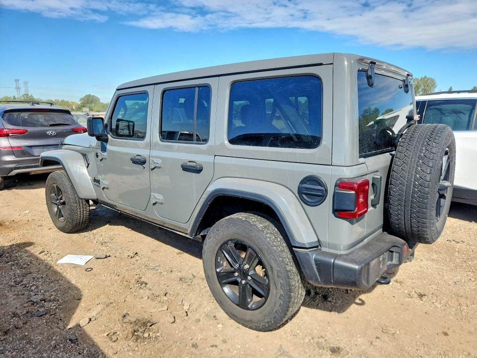 Снимка 2 от търг – 2021 JEEP WRANGLER UNLIMITED с VIN 1C4HJXEN9MW593731