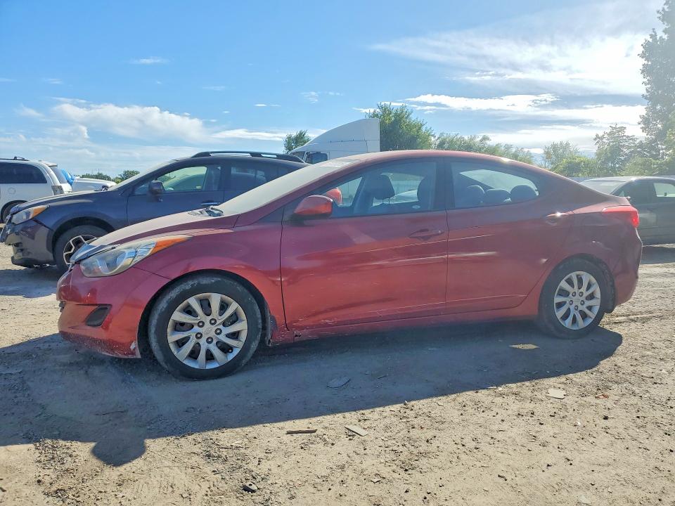 HYUNDAI ELANTRA 2012 with VIN 5NPDH4AE1CH107447 - Photo from auction