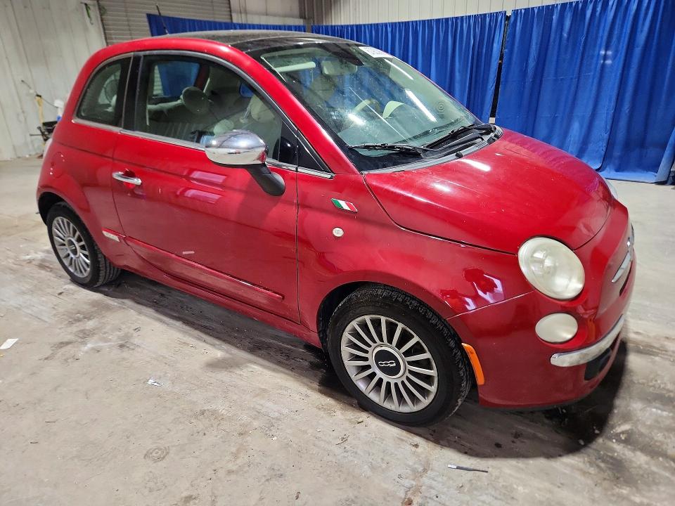 Photo 4 from auction – 2012 FIAT 500 with VIN 3C3CFFCR3CT117897