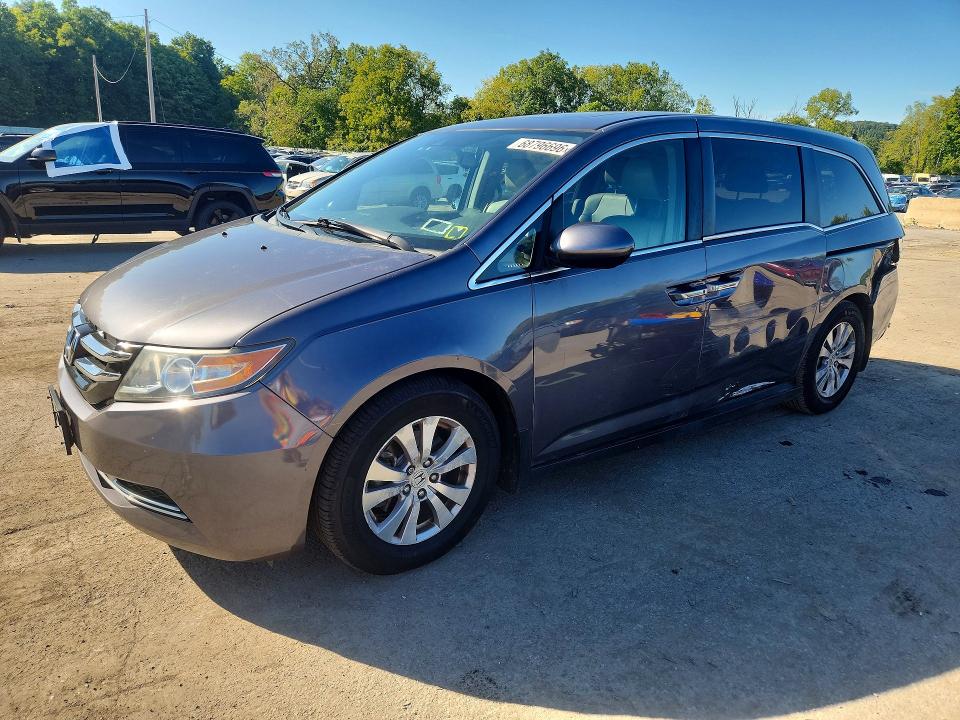 HONDA ODYSSEY 2016 with VIN 5FNRL5H66GB018714 - Photo from auction