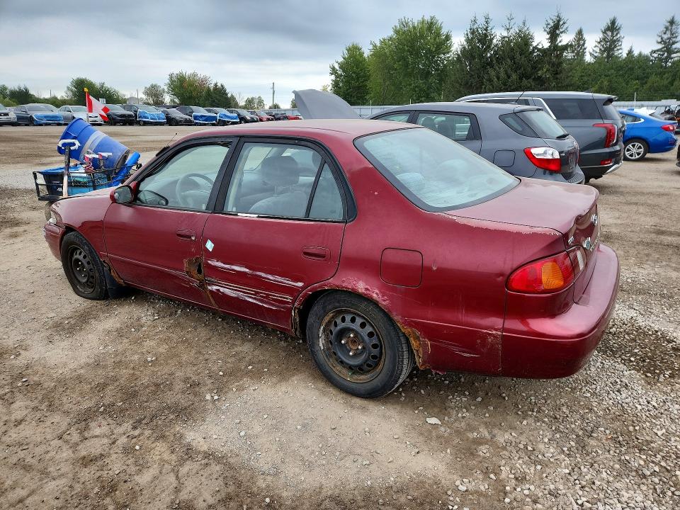Снимка 2 от търг – 2000 TOYOTA COROLLA с VIN 2T1BR12EXYC786372