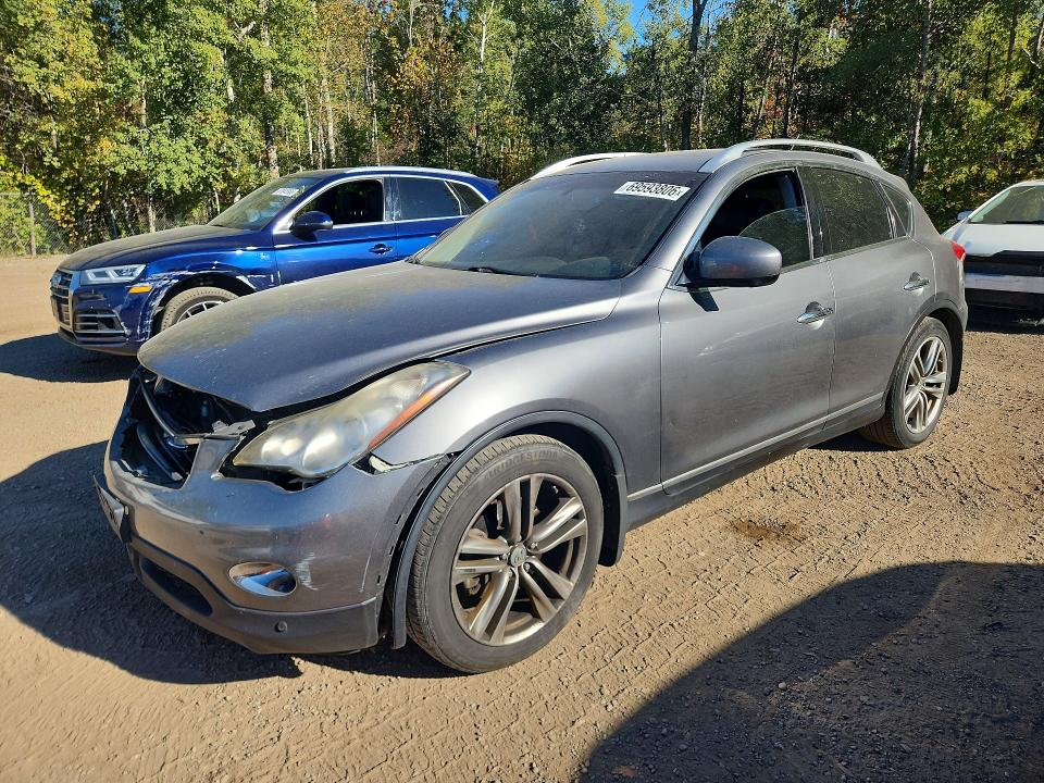 INFINITI EX35 2012 with VIN JN1AJ0HR2CM452861 - Photo from auction