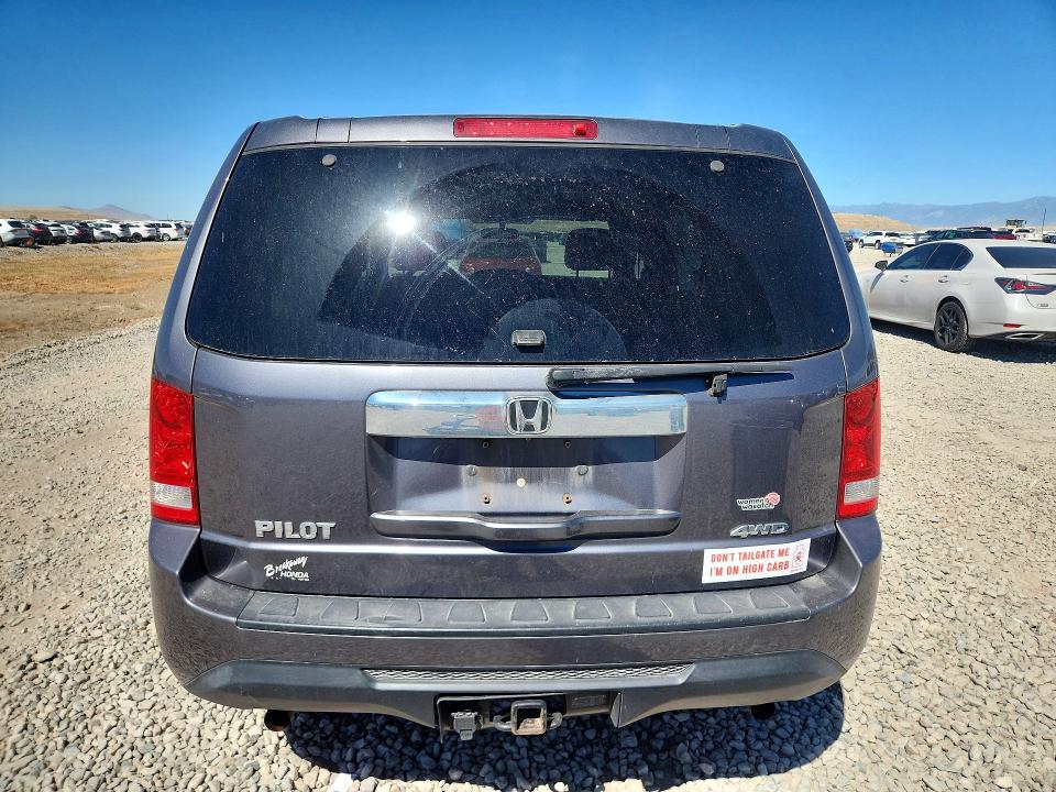 Photo 6 from auction – 2015 HONDA PILOT with VIN 5FNYF4H2XFB031023