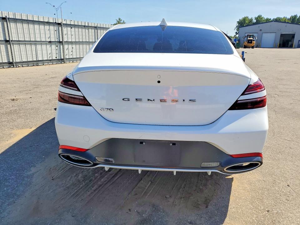 Photo 6 from auction – 2025 GENESIS G70 with VIN KMTG34SC0SU151857