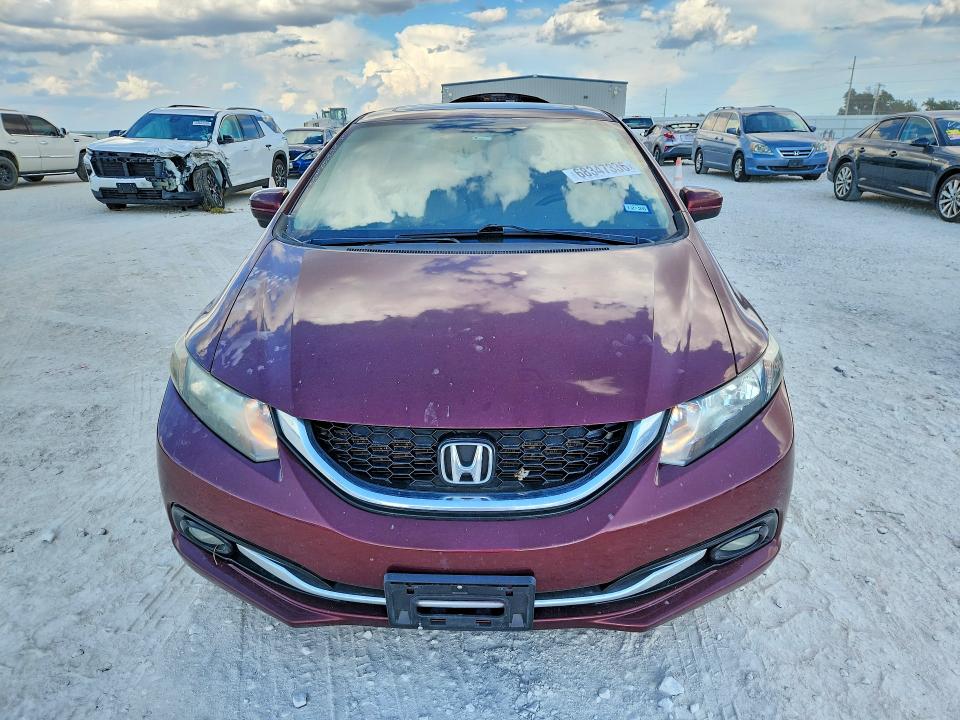 Photo 5 from auction – 2015 HONDA CIVIC with VIN 19XFB2F98FE004660