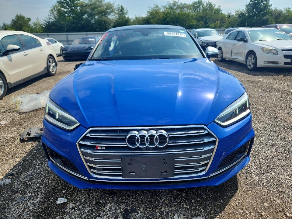 Photo 5 from auction – 2018 AUDI S5 with VIN WAUC4CF59JA036283
