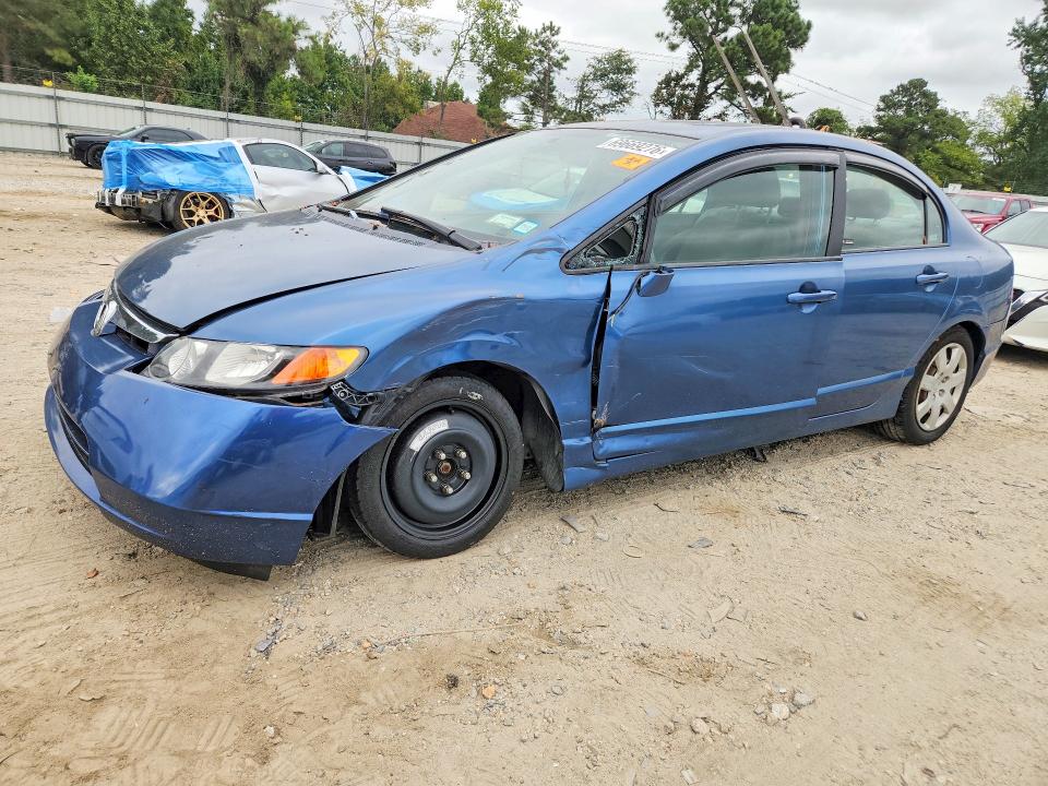 HONDA CIVIC 2007 with VIN 1HGFA16577L060707 - Photo from auction