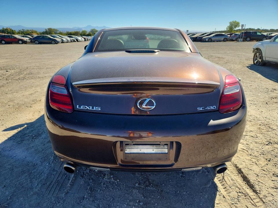 Foto 6 de la subasta – 2006 LEXUS SC con VIN JTHFN48Y269002171